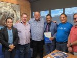 Diretores fazem visita institucional a Senador Eduardo Gomes