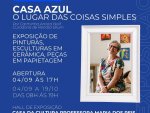 Auditora Fiscal Maria do Carmo Silva realiza exposição individual "Casa Azul" em Taquaruçu