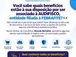 Você sabe quais são os benefícios de ser associado à AUDIFISCO?