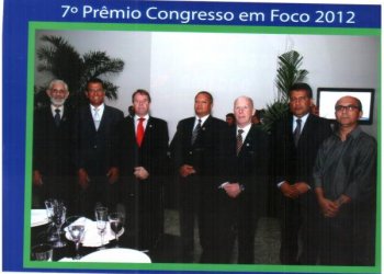 PRESIDENTE DA AUDIFISCO E DELEGADO DA RECEITA PARTICIPAM DO 7.º PRÃ?MIO CONGRESSO EM FOCO