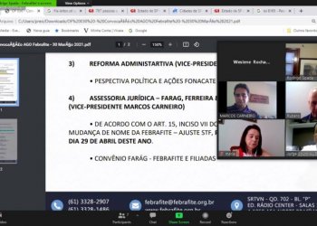 PEC Emergencial e Reforma Administrativa são temas de reunião entre presidentes e vices da FEBRAFITE: Jorge Couto representa AUDIFISCO