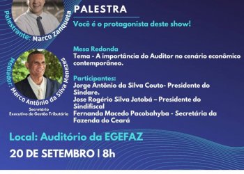 Em comemoração ao Dia do Auditor Fiscal, Sindare e Audifisco participam de mesa redonda. Todos estão convidados