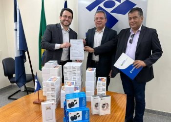 Receita Federal no Tocantins doa mercadorias apreendidas, em parceria com a Sefaz, que serão utilizadas na premiação do Prêmio de Educação Fiscal da AUDIFISCO