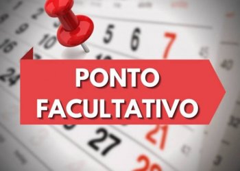 Ponto facultativo dias 5 e 6 de abril