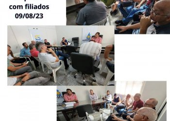 Sindare realizou reunião ampliada com filiados na última quarta-feira, 9
