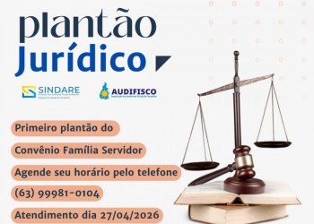 ATENÇÃO PARA O PLANTÃO JURÍDICO ON-LINE - CONVÊNIO FAMÍLIA SERVIDOR