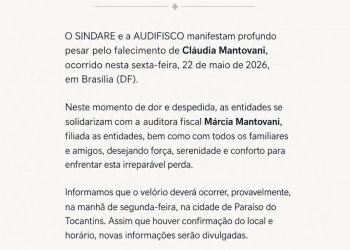 NOTA DE PESAR - Claudia Mantovani