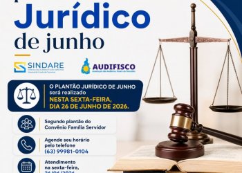 Plantão Jurídico nesta sexta-feira, dia 26 de junho de 2026