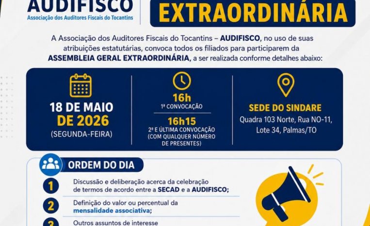 CONVOCAÇÃO DE ASSEMBLEIA GERAL EXTRAORDINÁRIA