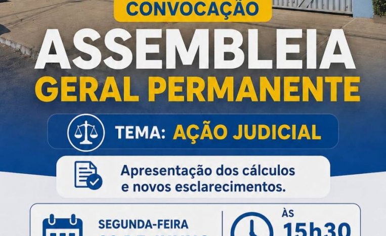 CONVOCAÇÃO - ASSEMBLEIA GERAL PERMANENTE
